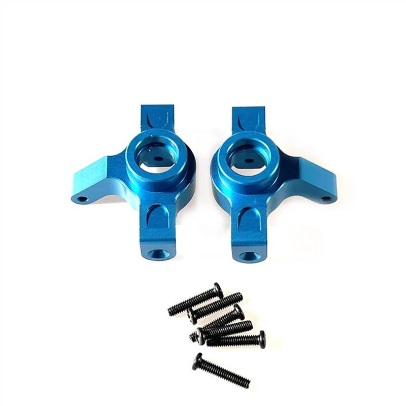 JVRWSC RC Spielzeugautoteile Für MJX Für Hyper Go 1/14 14301 14302 RC Auto Metall Lenkung Tasse Block Fernbedienung Auto Geändert Zubehör Verbesserte Teile(Blue) von JVRWSC