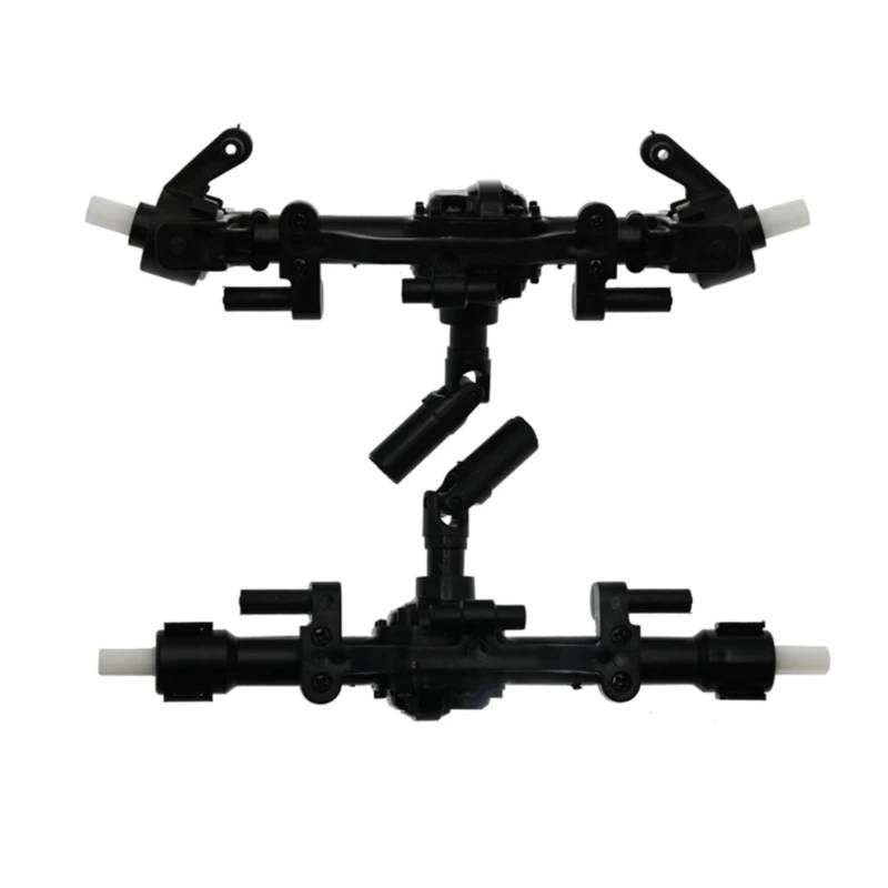 JVRWSC RC Spielzeugautoteile Für MN D90 Für MN-90 MN98 MN99 MN99S MN45 1/12 RC Auto Ersatzteile Upgrade Metall Vorder- Und Hinterachse Mit Metall Getriebe RC Auto Zubehör von JVRWSC