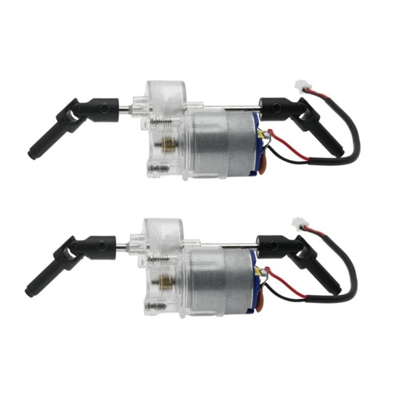 JVRWSC RC Spielzeugautoteile Für MN Für D90 D91 MN45 MN90 MN96 MN99 MN99S 2Pcs 260 Motor Getriebe Getriebe Box 1/12 RC Auto Ersatzteile Upgrade Zubehör von JVRWSC