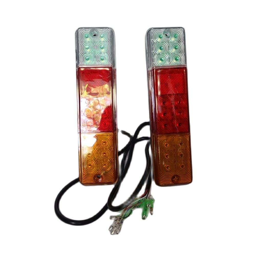 JWDAWN LED-Rücklicht, Rücklicht, Bremslicht, 36410–07570, für Nichiyu Gabelstapler, DC12–80 V, 12 V, 24 V, 36 V, 48 V, 60 V, 72 V, 80 V, 2 Stück von JWDAWN