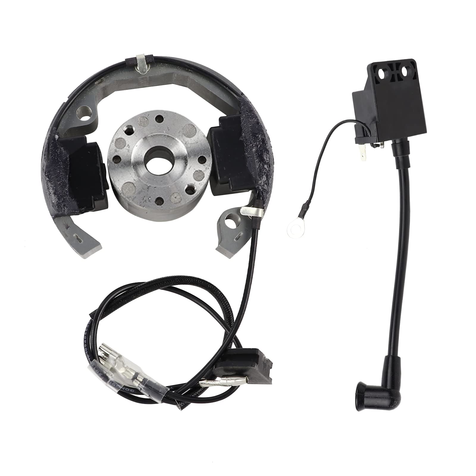 JWOO Zündspule Stator Rotor Magneto Schwungrad Kit kompatibel mit KTM50 K-T-M 50 SX 50cc Pro Senior Junior SR JR SX50 JWOO Zündspule Stator Rotor Magneto Schwungrad Kit kompatibel mit KTM50 K-T-M 50 SX 50cc Pro Senior Junior SR JR SX50 von JWOO