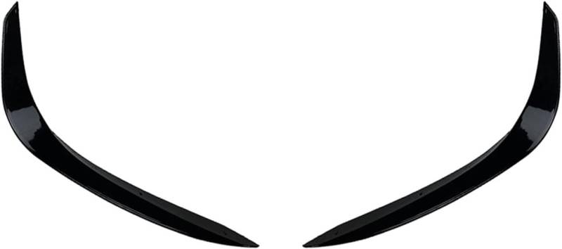 Auto Frontstoßstange Spoiler Für Mercedes Benz CClass W206 C200 C260 AMG 2022-2024 Lippenspoiler Air Knife Lippensplitter Ersatz Zubehör Aerodynamische,Lower Wind Knife-Glossy Black von JWOZQ