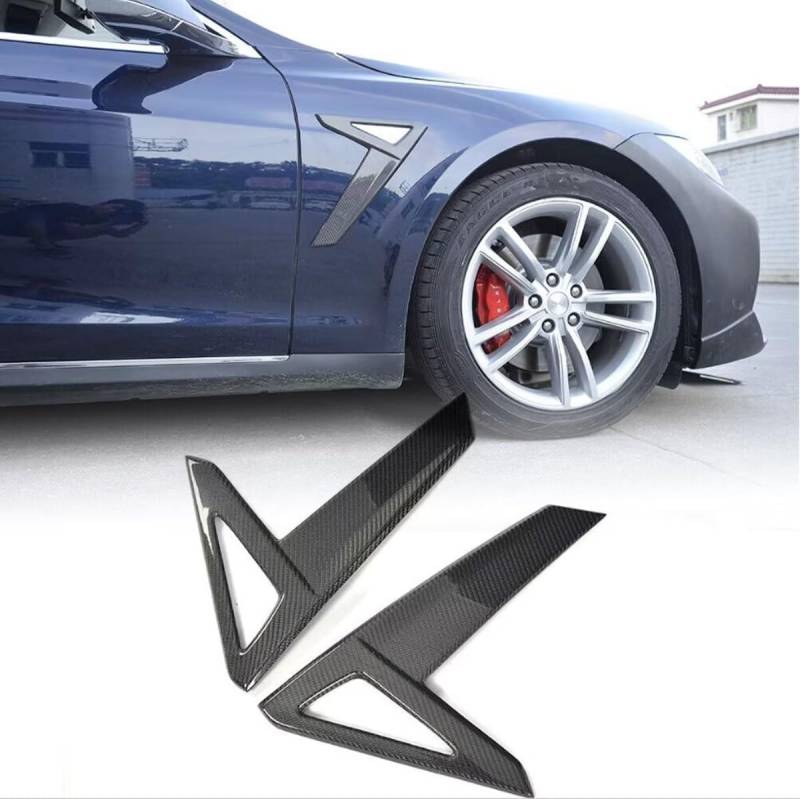 Auto Frontstoßstange Spoiler Für Tesla Model S P85D P90D P100D Sedan 4Door 2014- Lippenspoiler Air Knife Lippensplitter Ersatz Zubehör Aerodynamische von JWOZQ