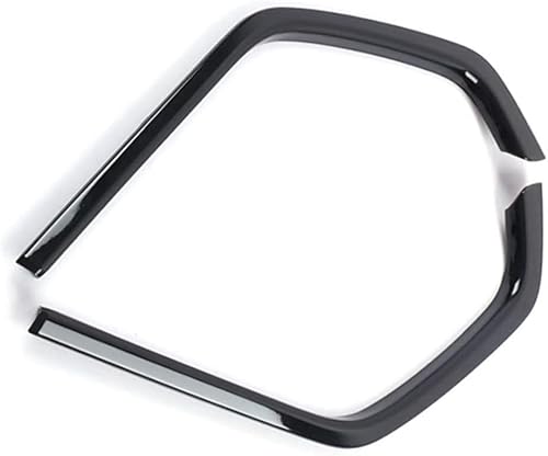 Auto Frontstoßstange Spoiler Für Toyota RAV4 RAV 4 2019 2020 2021 Lippenspoiler Air Knife Lippensplitter Ersatz Zubehör Aerodynamische,Glossy Black von JWOZQ
