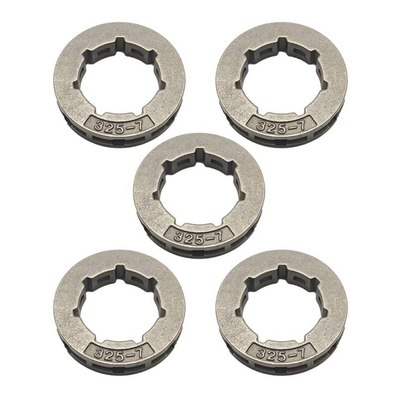 5 Stücke 325 7T Kleine Spline Kette Antriebskettenrad Felge Fit for 340 346 346xp 345 350 351 346 353 357 455 460 for Rancher Kettensäge von JWRMZX