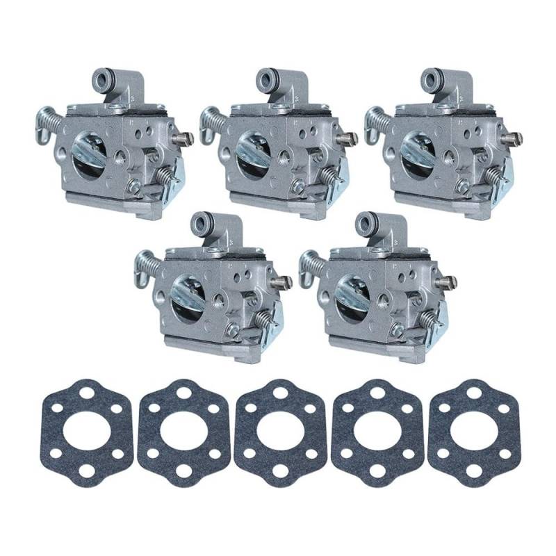 5set Vergaser Kit Fit for MS170 MS180 017 018 MS 170 180 Kettensäge for C1Q-S57B Ersatz Ersatzteile von JWRMZX