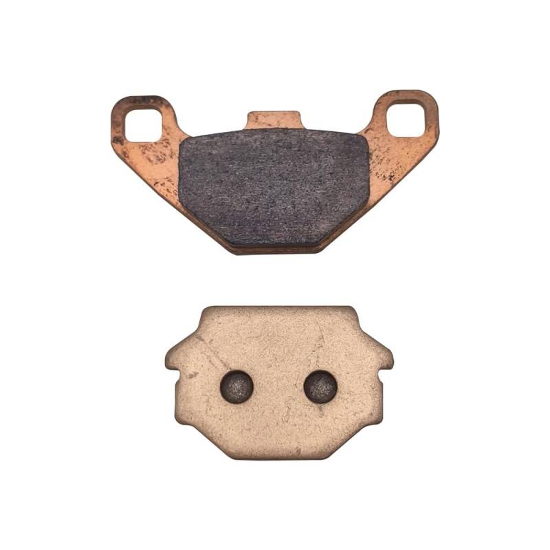 Kupfer-Bremsbelag hinten passend for 300 1SC-F5805-00-00 2012 2013 Stels 500X 600 600Y 350102-102-0000 LU032324 von JWRMZX