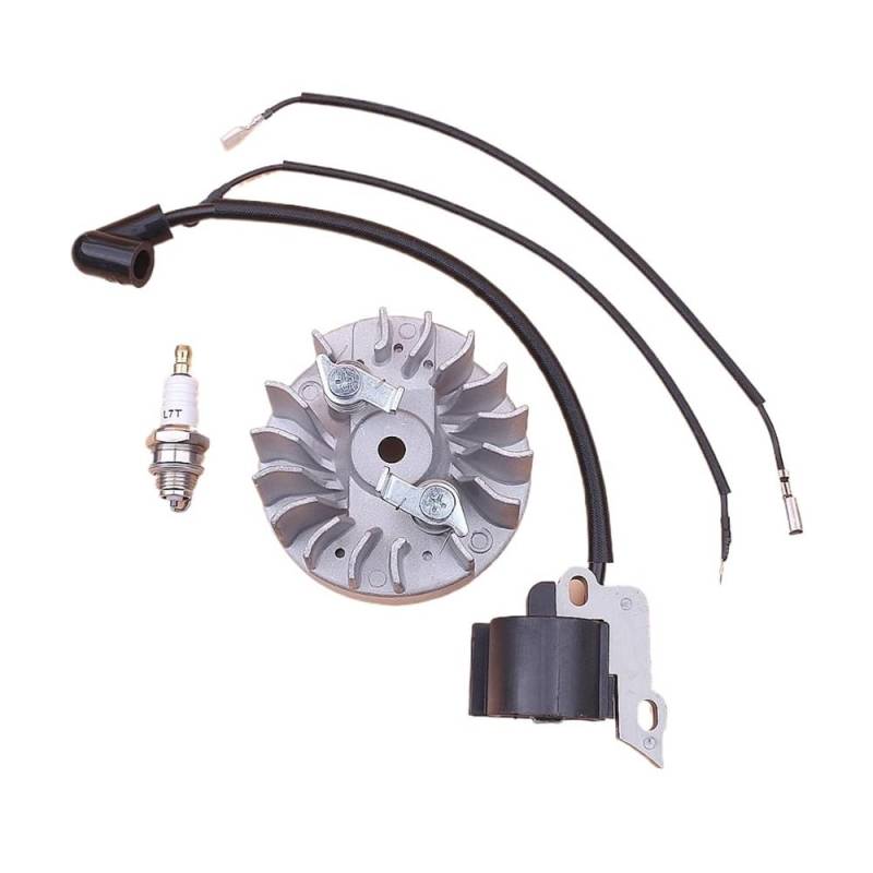 Schwungrad Zündspule Zündkerze Kit Fit for 350 351 370 371 390 Kettensäge von JWRMZX