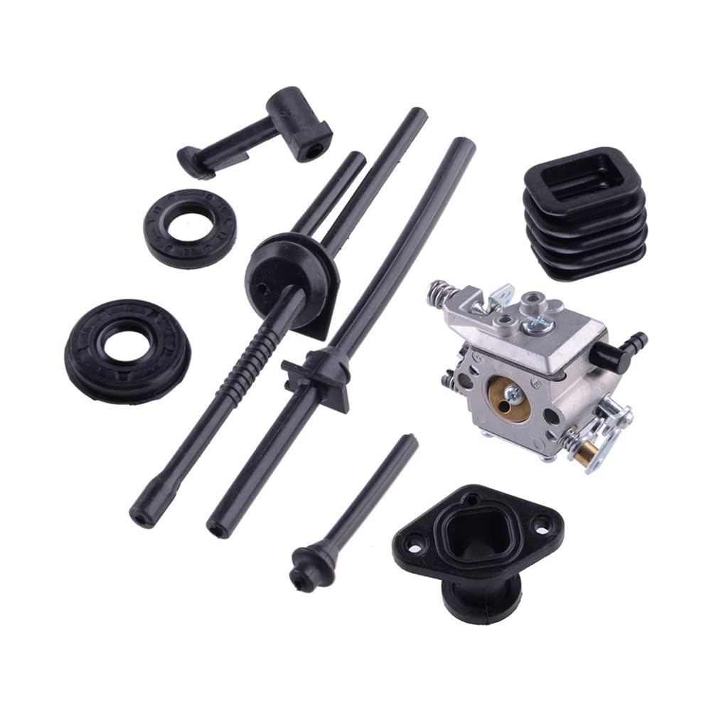 Vergaser Carb Kit Ölfilterleitung Dichtung Fit for Kettensäge 2500 25cc Vergaser Carb Kit Ölfilterleitung Dichtung Fit for Kettensäge 2500 25cc von JWRMZX