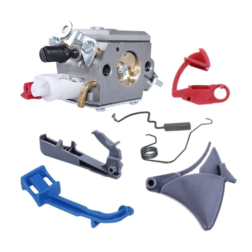 Vergaser-Gashebel-Feder-Choke-Stabschalter-Kit Passend for 350 353 346 340 345 Kettensägenteile for C3-EL18B Carb Vergaser-Gashebel-Feder-Choke-Stabschalter-Kit Passend for 350 353 346 340 345 Kettensägenteile for C3-EL18B Carb von JWRMZX