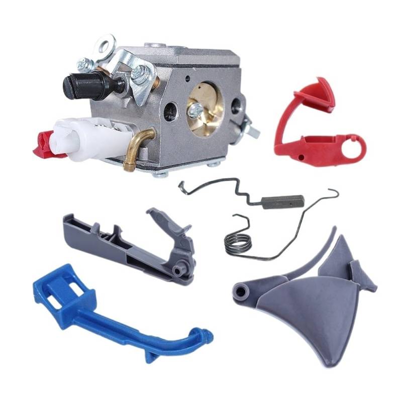 Vergaser-Gashebel-Feder-Choke-Stabschalter-Kit Passend for 350 353 346 340 345 Kettensägenteile for C3-EL18B Carb von JWRMZX
