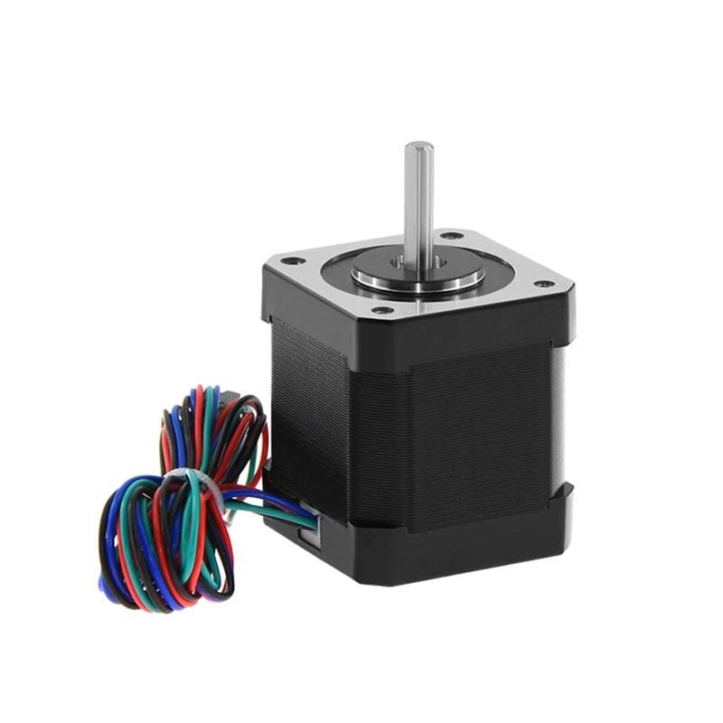 1/3/5 STÜCK 17 Schrittmotor 4-adrig 48 mm 59 Ncm (84 oz.in) 2 A 1 m Kabel (17HS8401S) Nema17 Schrittmotor for DIY 3D-Druckerroboter(3pcs) von JXCHSWOU