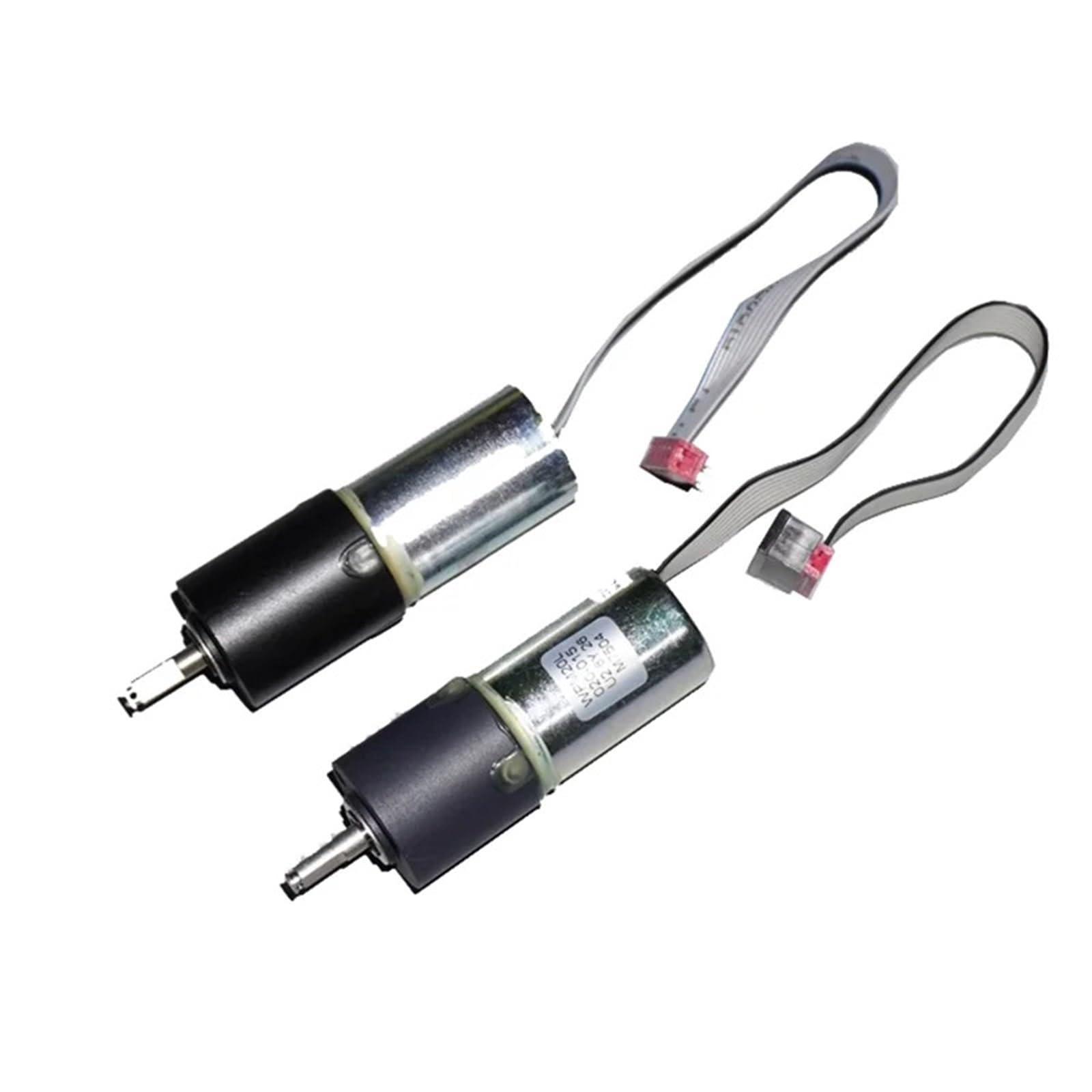 1 Stück 2-Phasen-Schrittmotor mit vier Drähten, 22 mm, dreistufiger Planetengetriebe-Reduktionsschrittmotor aus Metall mit Hall-Codierung und Feedback(45.2) von JXCHSWOU