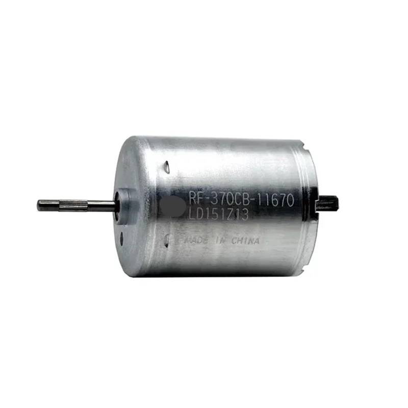 1 Stück Edelmetallbürste, Mini-24-mm-Stummer, runder Elektromotor RF-370CB-11670, 6 V, 12 V, 18 V, 24 V, 6000 U/min for Klimaanlagen von JXCHSWOU