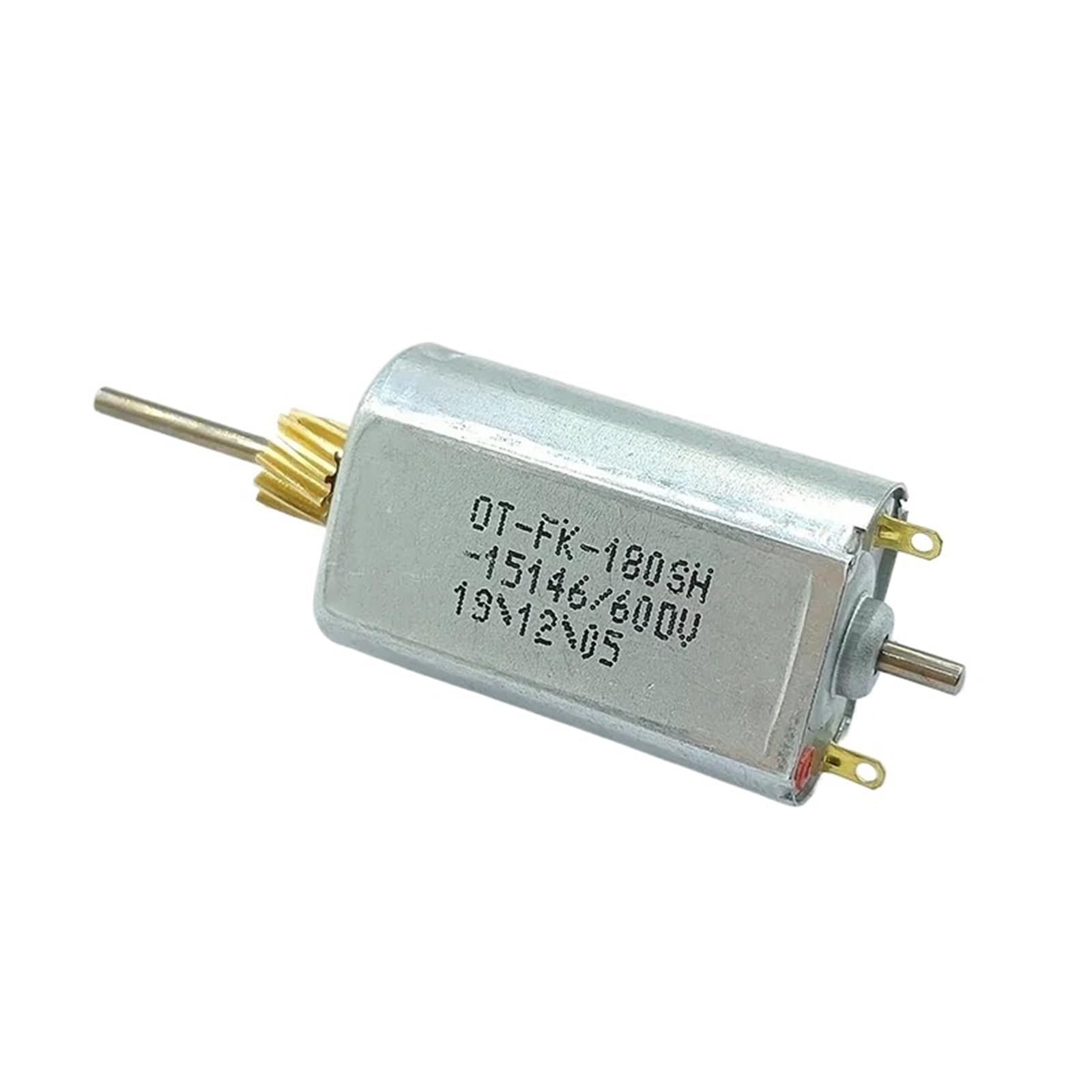1 Stück FK-180SH-15146 Kleiner 180-Doppelwellenmotor Hochgeschwindigkeitsmotor mit starker magnetischer Kohlebürste DIY Spielzeugmodell 6 V-12 V 13600 U/min 1 Stück FK-180SH-15146 Kleiner 180-Doppelwellenmotor Hochgeschwindigkeitsmotor mit starker magnetischer Kohlebürste DIY Spielzeugmodell 6 V-12 V 13600 U/min von JXCHSWOU