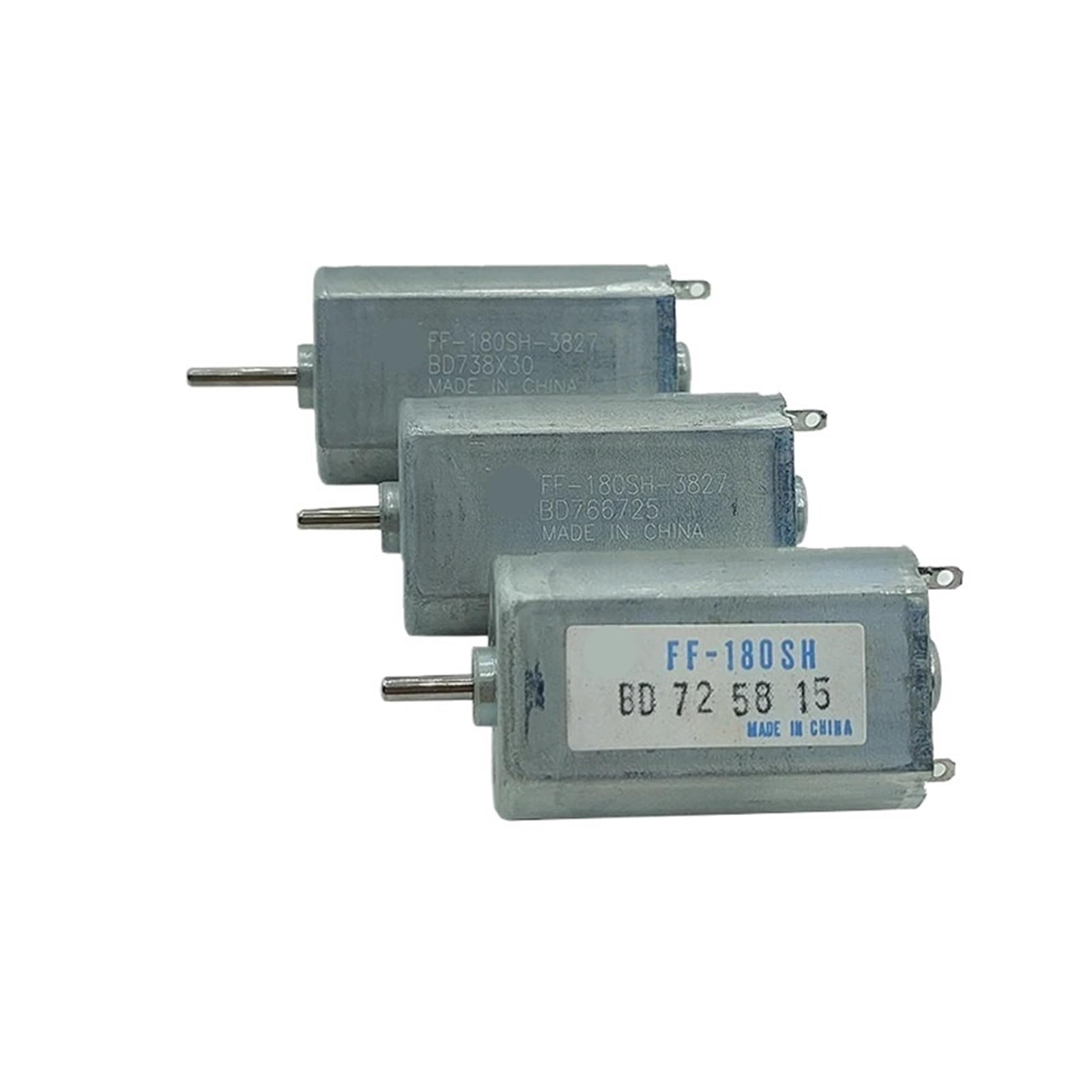 1 Stück Mini 180 Motor FF-180SH-3827 1,2 V 2,4 V 3 V 3,7 V 22000 U/min Hochgeschwindigkeits-Mikro-20-mm-Elektromotor for Rasierer-Zahnbürste(MODEL B_2.4V) von JXCHSWOU