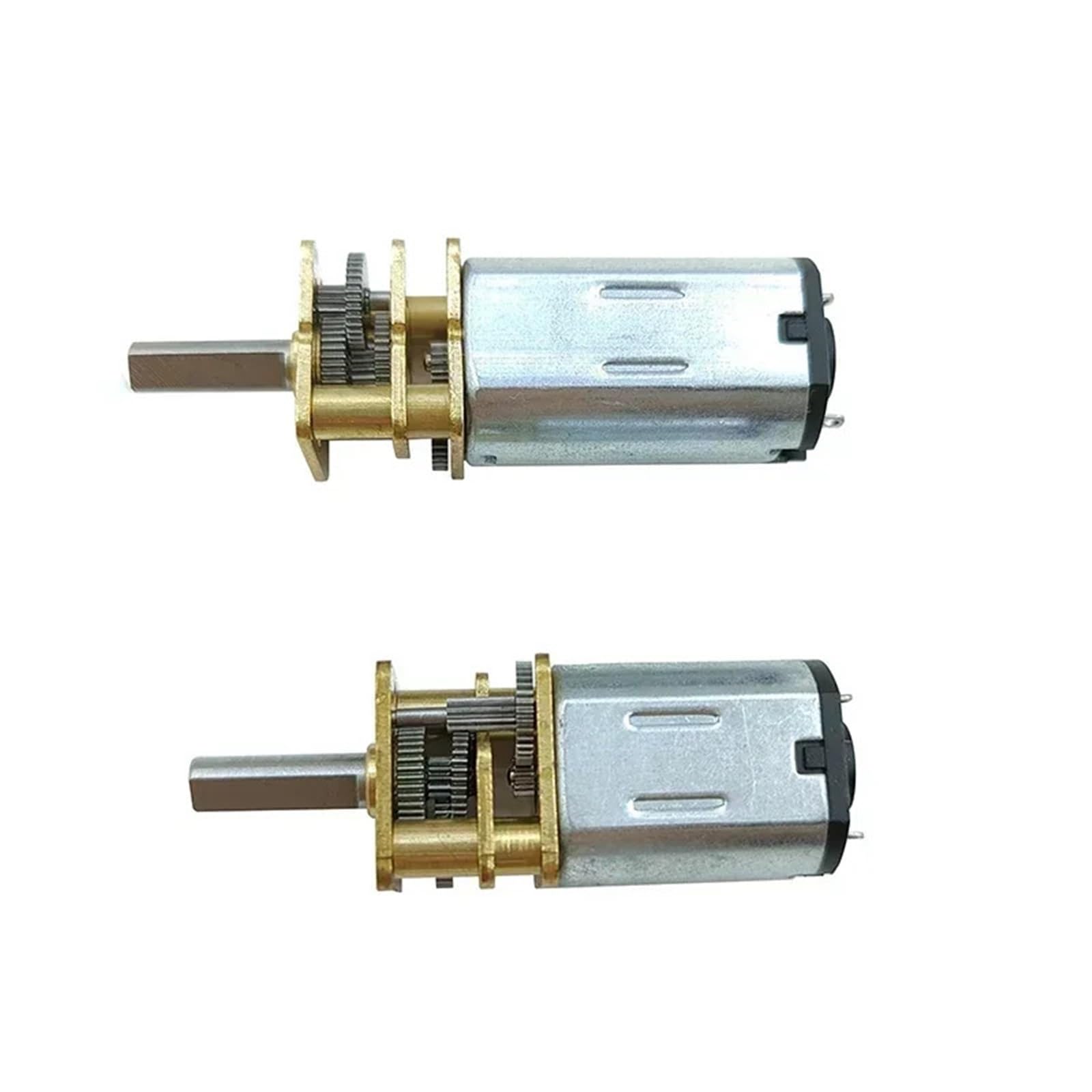 1 Stück N20/N30 Mini-Metallgetriebemotor 3-12 V 15-1000 U/min Hoher Schneckenantrieb Gerade Welle for Robotik-Automatisierung DIY(N30,100RPM_3V) von JXCHSWOU