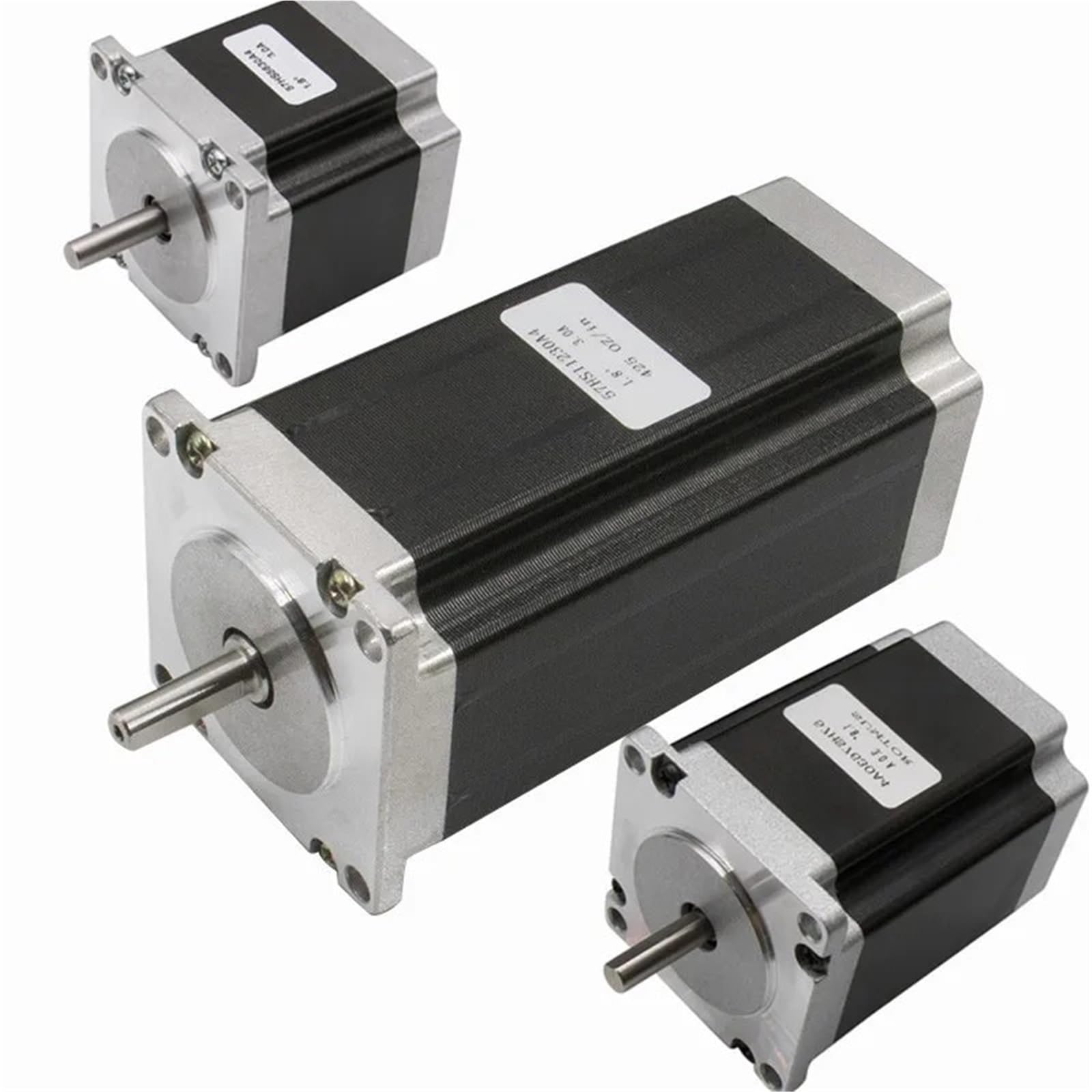 1 Stück Nema23 Schrittmotor 1,2 Nm/2,0 Nm/2,2 Nm/2,5 Nm/3 Nm 3A 56 mm 76 mm 82 mm 100 mm 112 mm Länge for 3-Achsen-4-Achsen-Router(112MM 3NM_8MM SINGLE SHAFT) von JXCHSWOU