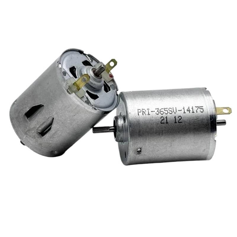 1 stück Micro 365 Motor PRI-365SV-14175 Dual 2,3mm Welle 12V 14,4 V 18V 24V 10500RPM mini 28mm Elektromotor DIY Home Kehrmaschine Roboter von JXCHSWOU