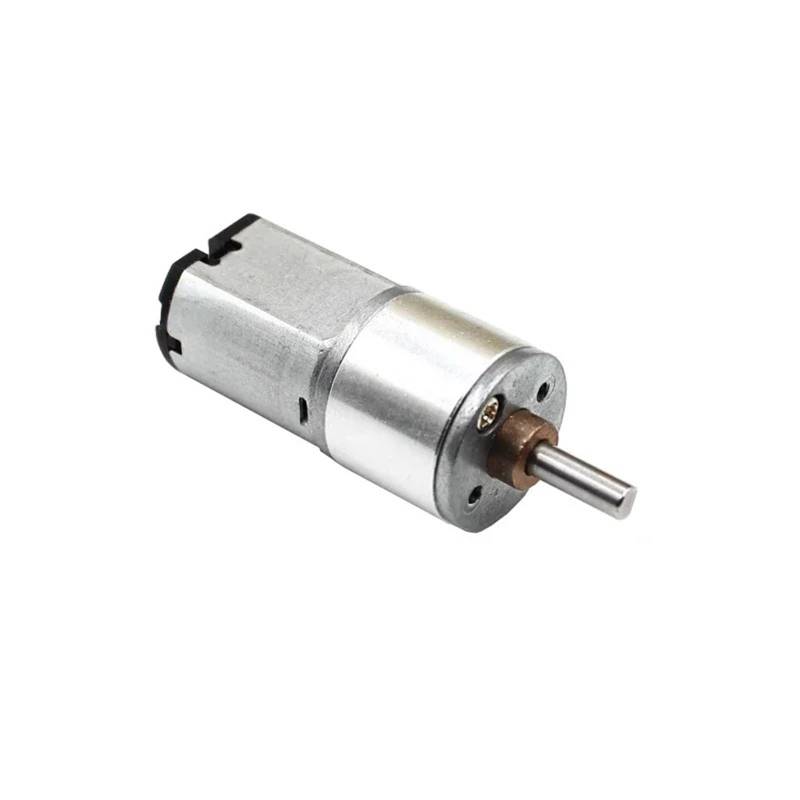 1 stück Mini 16mm Vollmetallgetriebe Getriebemotor 3V 240RPM Langsam Geschwindigkeit Großer Untersetzungsmotor D-Welle DIY Roboter Auto ZGA16 von JXCHSWOU