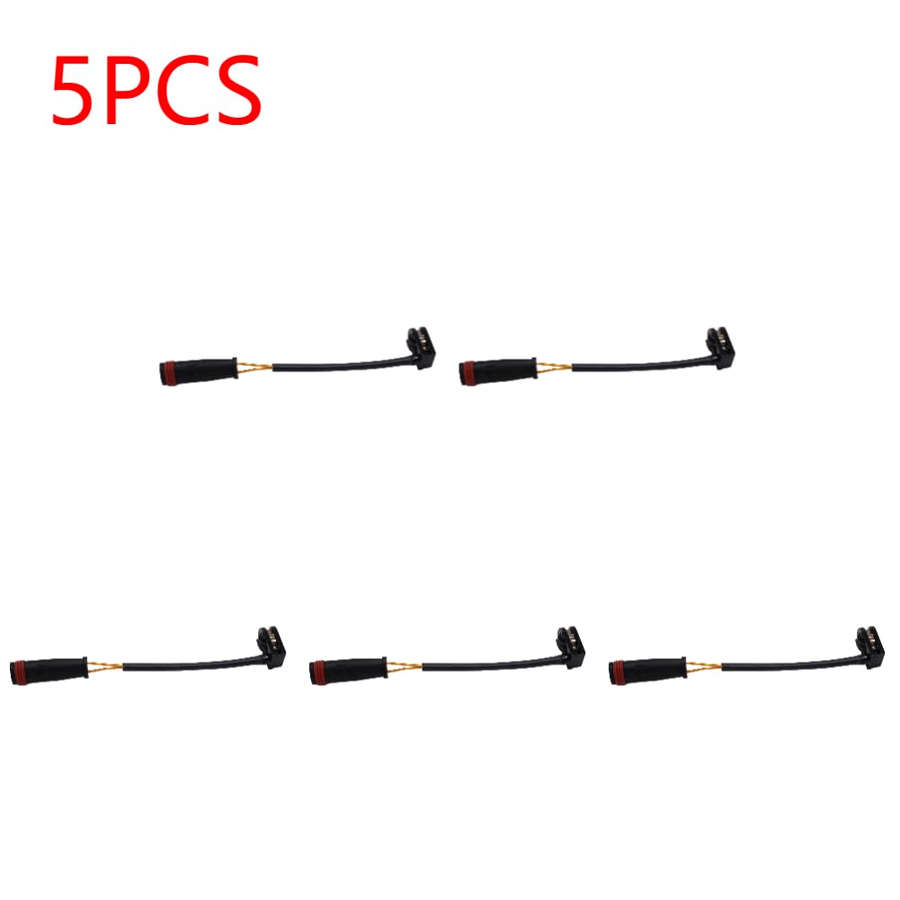 Bremsbelagverschleißsensor 3/5 stücke Vorderradbremsbelagverschleißsensor 2E0906206G Autobremsbelagsensor/Passend for Mercedes S-KLASSE W220 Sprinter 906 VIANO Autozubehör Bremsbelagdickensensor(5PC Bremsbelagverschleißsensor 3/5 stücke Vorderradbremsbelagverschleißsensor 2E0906206G Autobremsbelagsensor/Passend for Mercedes S-KLASSE W220 Sprinter 906 VIANO Autozubehör Bremsbelagdickensensor(5PC von JXMFKBB