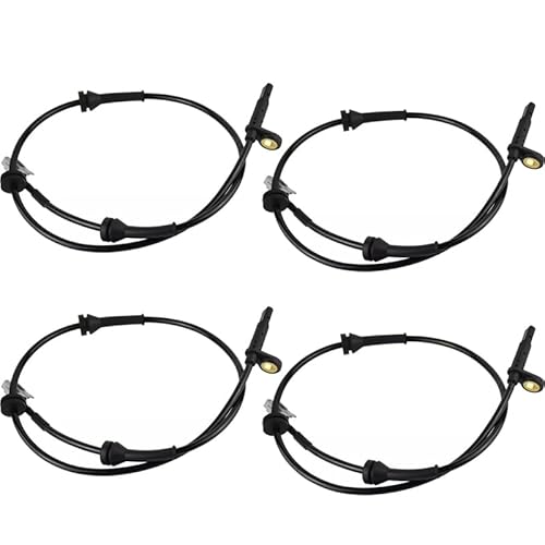Bremsbelagverschleißsensor 479101DA1A Vorne Links Rechts ABS Raddrehzahlsensor 47910-1DA1A / Passend for Nissan X-Trail Rogue Renault Koleos 47910-JG000 Bremsbelagdickensensor(4pcs) von JXMFKBB