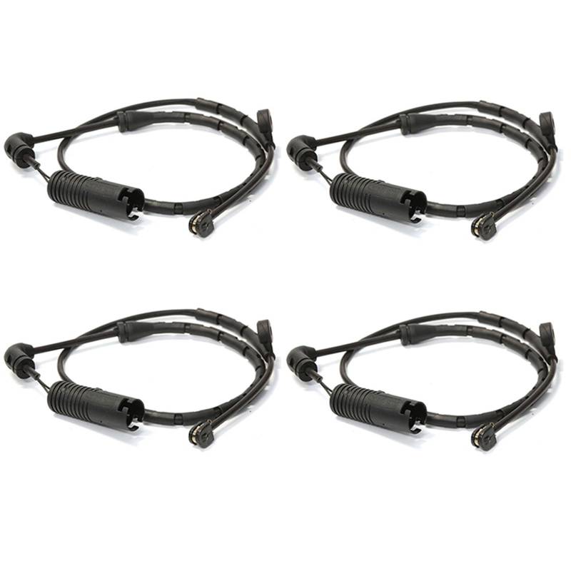 Bremsbelagverschleißsensor 4PCS Vordere und hintere Bremsbelagverschleißsensoren/Passend for BMW 3er E46 Bremsverschleißsensor Zubehör Bremsbelagdickensensor von JXMFKBB