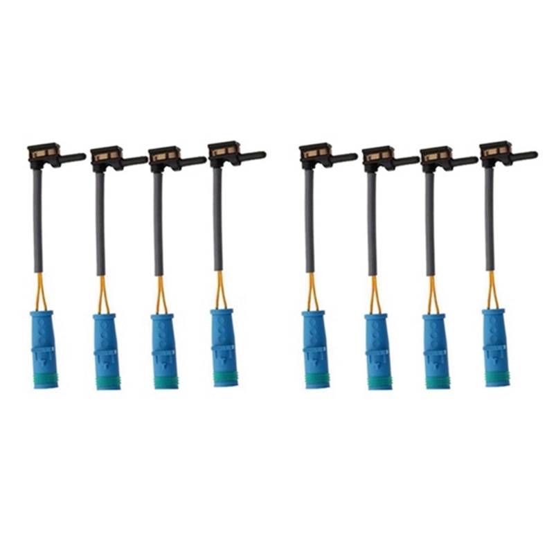 Bremsbelagverschleißsensor 8Pcs Vorderradbremsbelagverschleißsensor 1695401617 /Fit for Mercedes C300 C400 CLA250 Bremssensor Bremsbelagdickensensor von JXMFKBB