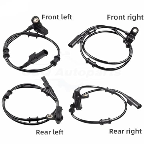 Bremsbelagverschleißsensor ABS-Raddrehzahlsensor/Passend for Mercedes Benz M-Klasse W163 ML320 ML350 ML500 ML270 ML400 1635421818 1635421918 1635422018 1635422118 Bremsbelagdickensensor(4PCS) von JXMFKBB