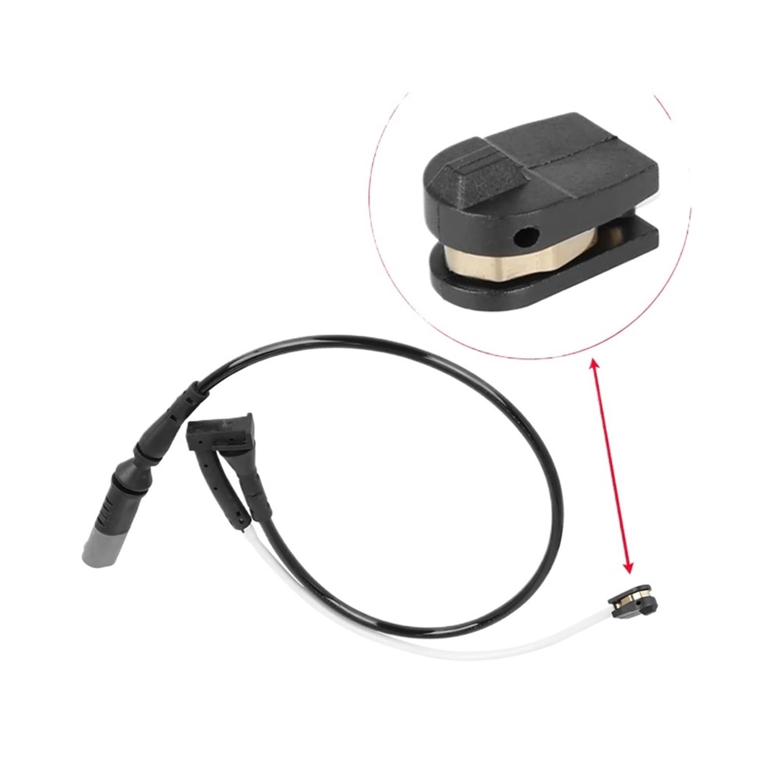 Bremsbelagverschleißsensor Auto Vorderradbremsbelagverschleißsensor 34356865613 34356888167 / Passend for BMW X1 X2 F45 F46 F48 Mini Cooper Clubman Countryman Bremsbelagdickensensor Bremsbelagverschleißsensor Auto Vorderradbremsbelagverschleißsensor 34356865613 34356888167 / Passend for BMW X1 X2 F45 F46 F48 Mini Cooper Clubman Countryman Bremsbelagdickensensor von JXMFKBB