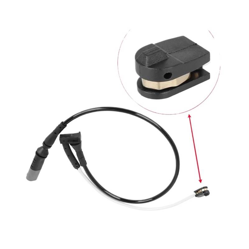Bremsbelagverschleißsensor Auto Vorderradbremsbelagverschleißsensor 34356865613 34356888167 / Passend for BMW X1 X2 F45 F46 F48 Mini Cooper Clubman Countryman Bremsbelagdickensensor von JXMFKBB