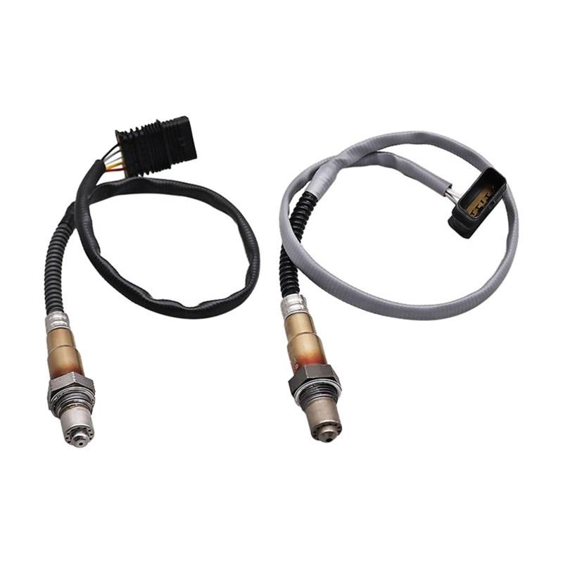 Bremsbelagverschleißsensor Satz von 2 Sauerstoff-O2-Sensoren 11787589475 11787596908/Fit for BMW 535i GT 335i 640i 740Li X5 X6 Upstream und Downstream 234-4479 234-5742 Bremsbelagdickensensor von JXMFKBB