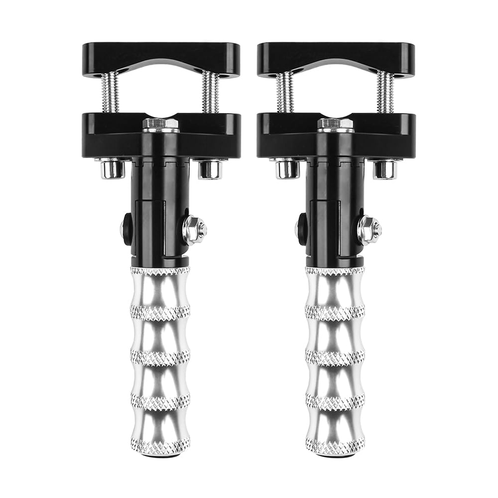 Motorrad Highway FootPegs Mount Clamp/Passend for BMW R1200GS LC R1250GS R1200 GS R1300GS 2013-2025 Trittbretter for Motorrad Highway Vorderfußrasten Klappbare Fußstützenklemmen Short Angled Adjustab Motorrad Highway FootPegs Mount Clamp/Passend for BMW R1200GS LC R1250GS R1200 GS R1300GS 2013-2025 Trittbretter for Motorrad Highway Vorderfußrasten Klappbare Fußstützenklemmen Short Angled Adjustab von JXMFKBB