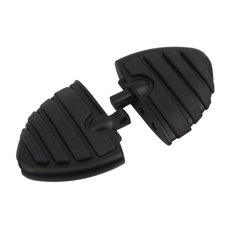 Motorrad Highway FootPegs Mount Clamp Universal Motorrad Highway Pegs Fußstützen Fußrasten Short Angled Adjustable Footrest Bracket Set(Pedal110-1) von JXMFKBB