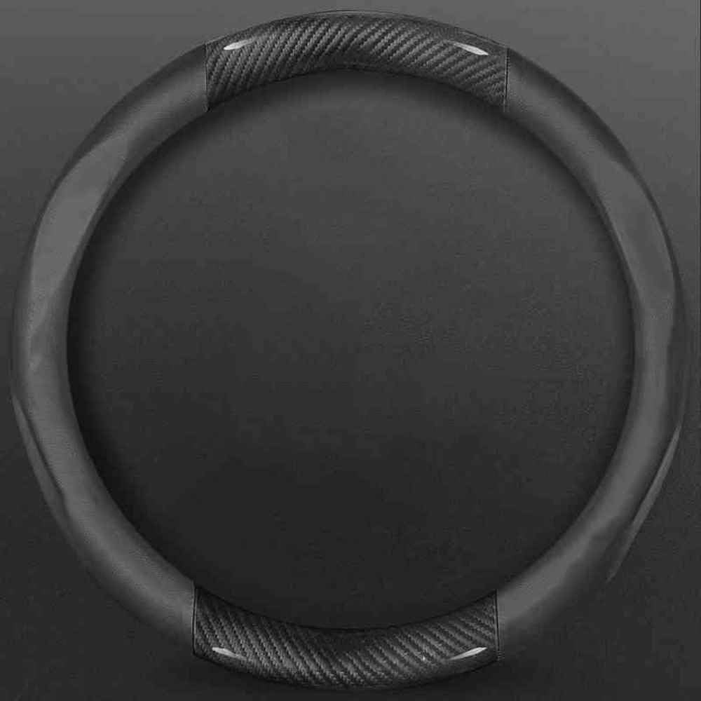Auto Lenkradbezug für VW CC 2009-2012, Anti Rutsch Atmungsaktiv Mikrofaser Leder Auto Lenkradschoner,OType-Ablack Auto Lenkradbezug für VW CC 2009-2012, Anti Rutsch Atmungsaktiv Mikrofaser Leder Auto Lenkradschoner,OType-Ablack von JXTTJ