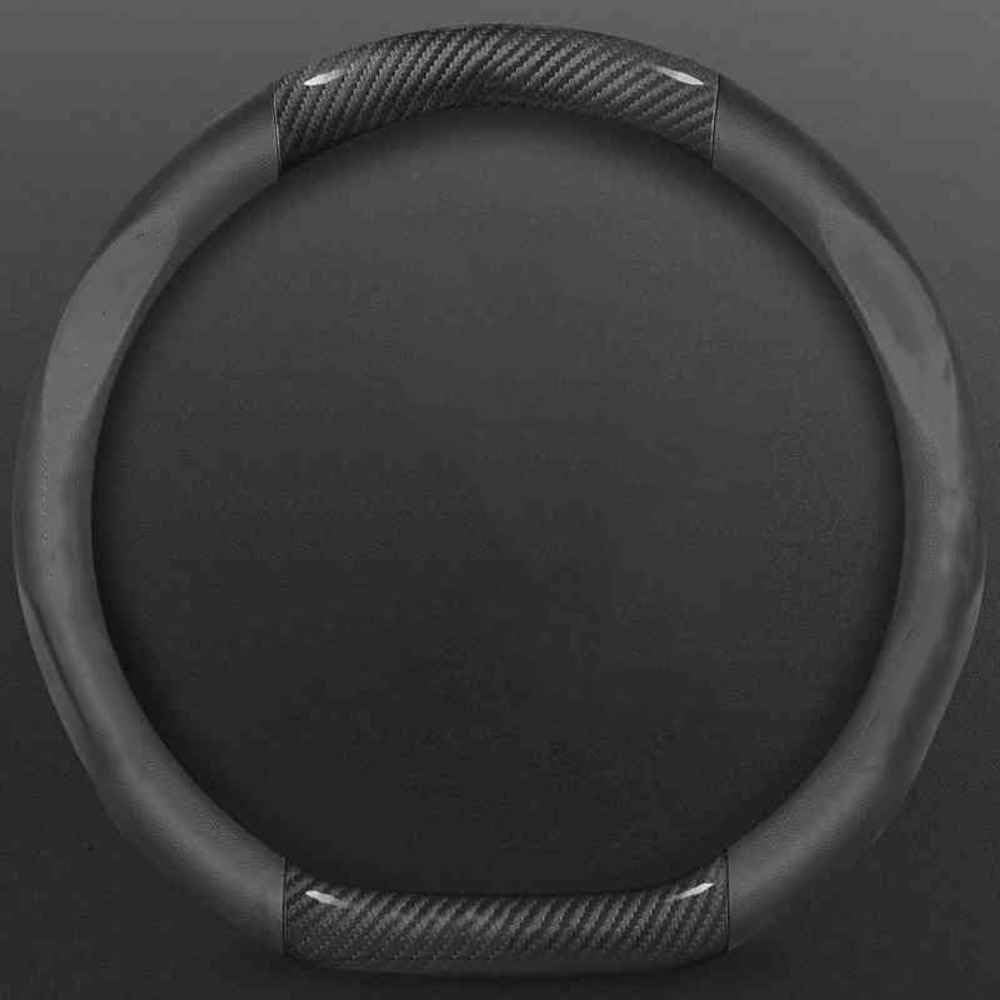 Auto Lenkradbezug für VW Passat 2005-2011, Anti Rutsch Atmungsaktiv Mikrofaser Leder Auto Lenkradschoner,DType-Ablack Auto Lenkradbezug für VW Passat 2005-2011, Anti Rutsch Atmungsaktiv Mikrofaser Leder Auto Lenkradschoner,DType-Ablack von JXTTJ