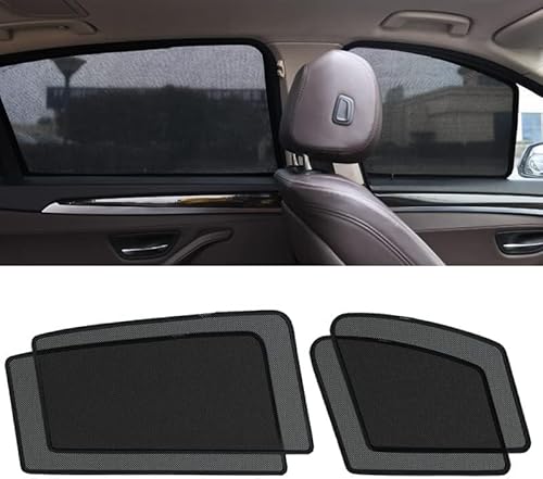 Auto Seitenfenster Sonnenschutz Für BYD Han DM (2022 2023 2024+), Magnetische Sonnenblenden Visier Windschutzscheibe Block UV Strahlenschutz Auto ZubehöR,4pcs-Doors-Window von JXZXC