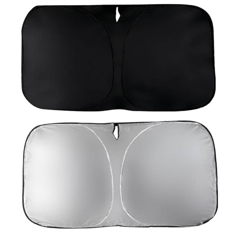 Auto Sonnenschutz Frontscheibe Für Peugeot Rifter, Faltbarer Frontscheiben Sonnenschutz UV Schutz Wärmeisolierung Sonnenblende Autozubehör,B145*80cm von JXZXC