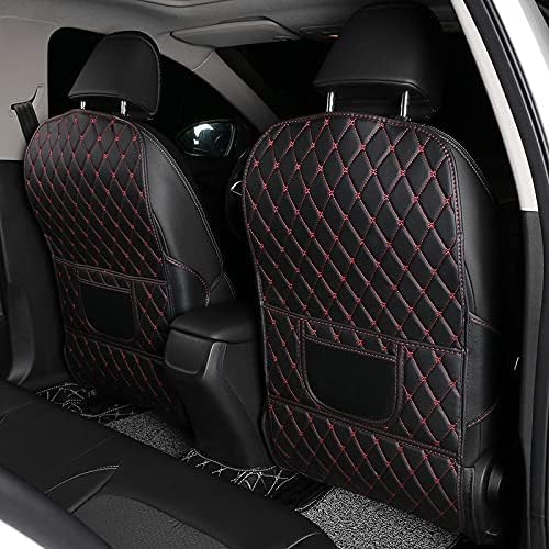 JXZXC 2 Stück Autositz Schutz für Audi Q4 e-tron/ Q4 Sportback e-tron/ Q8 e-tron/Q8 e-tron Sportback, Die Rückseite der Sitzschoner,B von JXZXC