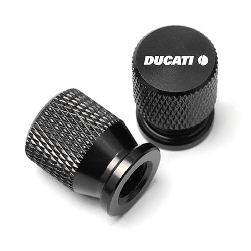 Motorrad-Reifenventil Luftanschluss Schaft Abdeckung Reifen Ventilkappe Stecker passt für Ducati Hypermotard 950 939 821 796 SP 1100 2007-2020 von JYDJDL