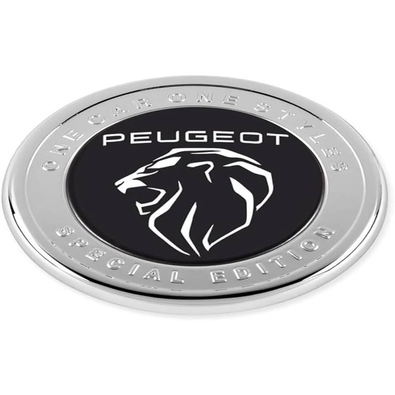 Auto Emblem für Peugeot Expert Teepee, Abzeichen Emblem Logo Buchstaben Auto Seite Motorhaube Kofferraum Außen Front Motorhaube,normal-B von JYHBAQWN