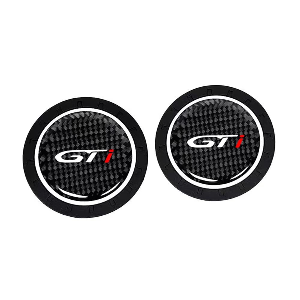 JYHBAQWN 2 Stück Auto Getränkehalter Untersetzer für Peugeot GT GTI GTLINE 206 208 307 308 Wasserdicht Anti-Rutsch Becherhalter Auto Innere Zubehör,normal-Black Gt I JYHBAQWN 2 Stück Auto Getränkehalter Untersetzer für Peugeot GT GTI GTLINE 206 208 307 308 Wasserdicht Anti-Rutsch Becherhalter Auto Innere Zubehör,normal-Black Gt I von JYHBAQWN