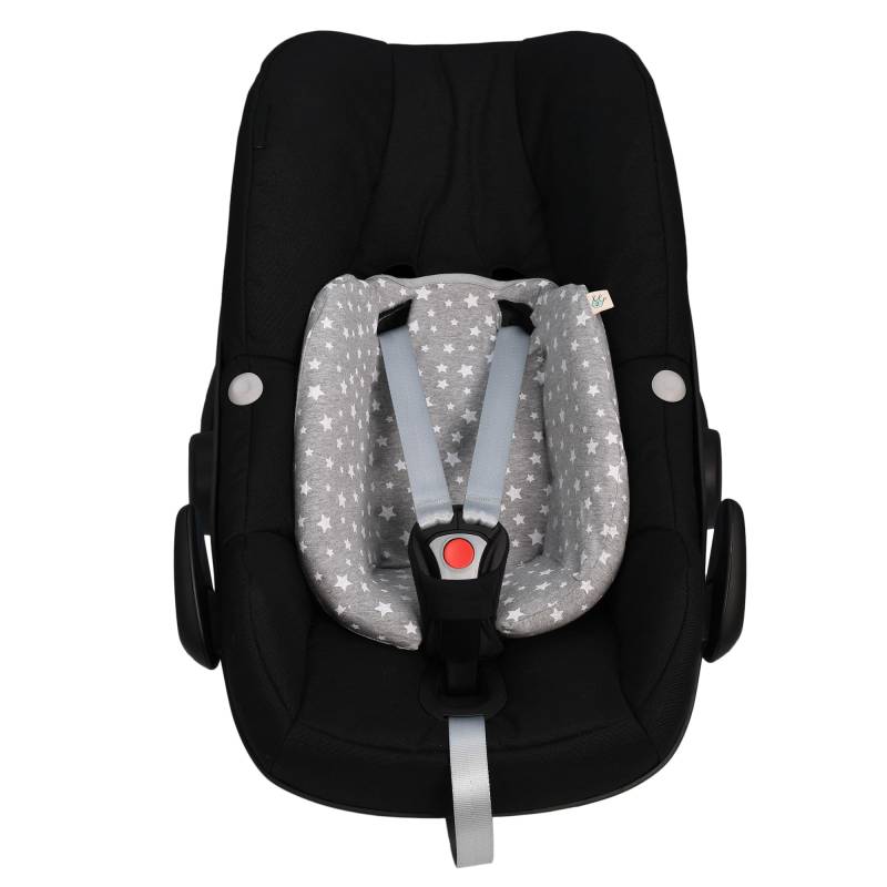 JYOKO Kids Bezug für Sitzverkleinerer kompatibel mit Maxi Cosi Pebble (White Star, Maxi Cosi Pebble Pro I-Size) von JYOKO