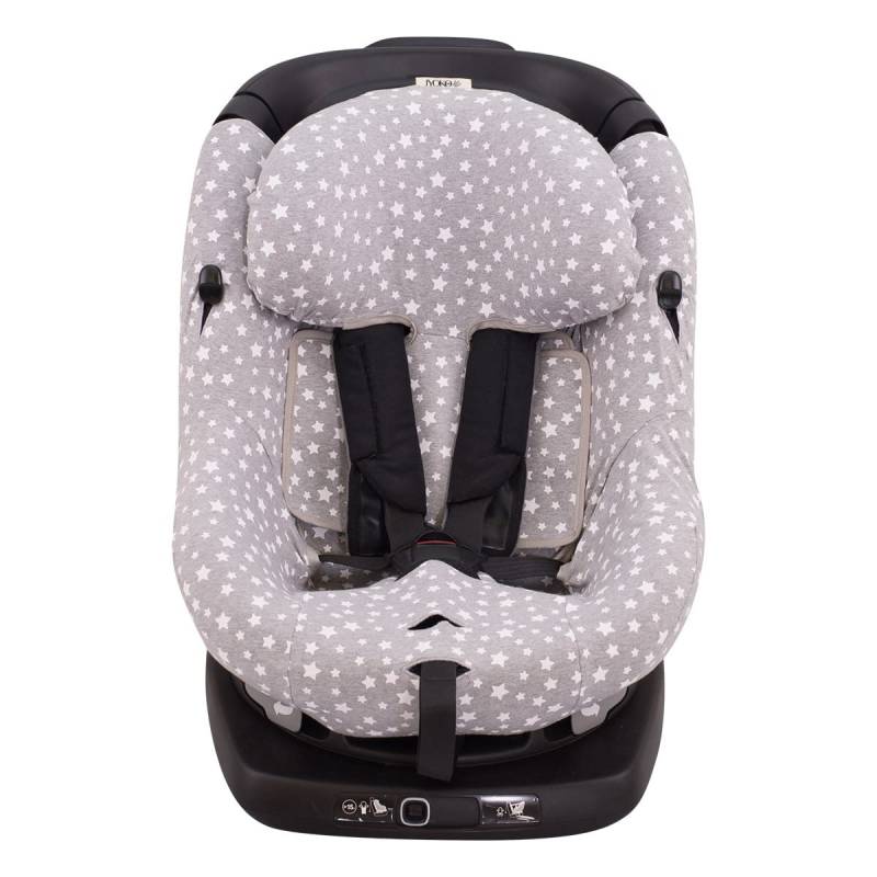 JYOKO Kids Bezug kompatibel mit BébéConfort AxissFix (White Star) von JYOKO
