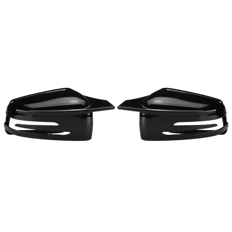 Auto Abdeckungen Seitenspiegel Für Mercedes Benz Für W176 W246 W212 W204 C117 X156 X204 W221 CLA GLA Ersatzklasse Rückspiegelabdeckung Flügelkappenverkleidung Autospiegelabdeckung Spiegelabdeckungen(B von JYUTDW