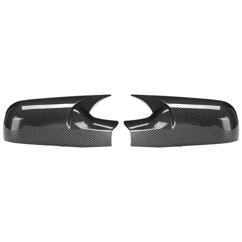 Auto Abdeckungen Seitenspiegel Für Renault Für Megane 2 MK2 2002-2009 Auto-Rückspiegel-Seitenspiegel-Abdeckung Flügelkappe Außentürgehäuse Shell Trim Auto-Seitenspiegel-Abdeckungsgehäuse Spiegelabdeck von JYUTDW