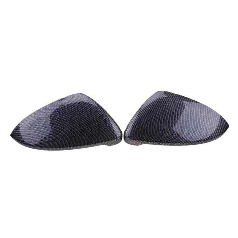 Auto Rückspiegel Abdeckung Für GOLF 7 MK7 MK7.5 R GTI 2014-2019 Autoaufkleber Rückspiegel Seitenspiegel Flügelabdeckung Kappe Außentür Rückansicht Gehäuseverkleidung Autoabdeckung Außenspiegel Auto Rü von JYUTDW