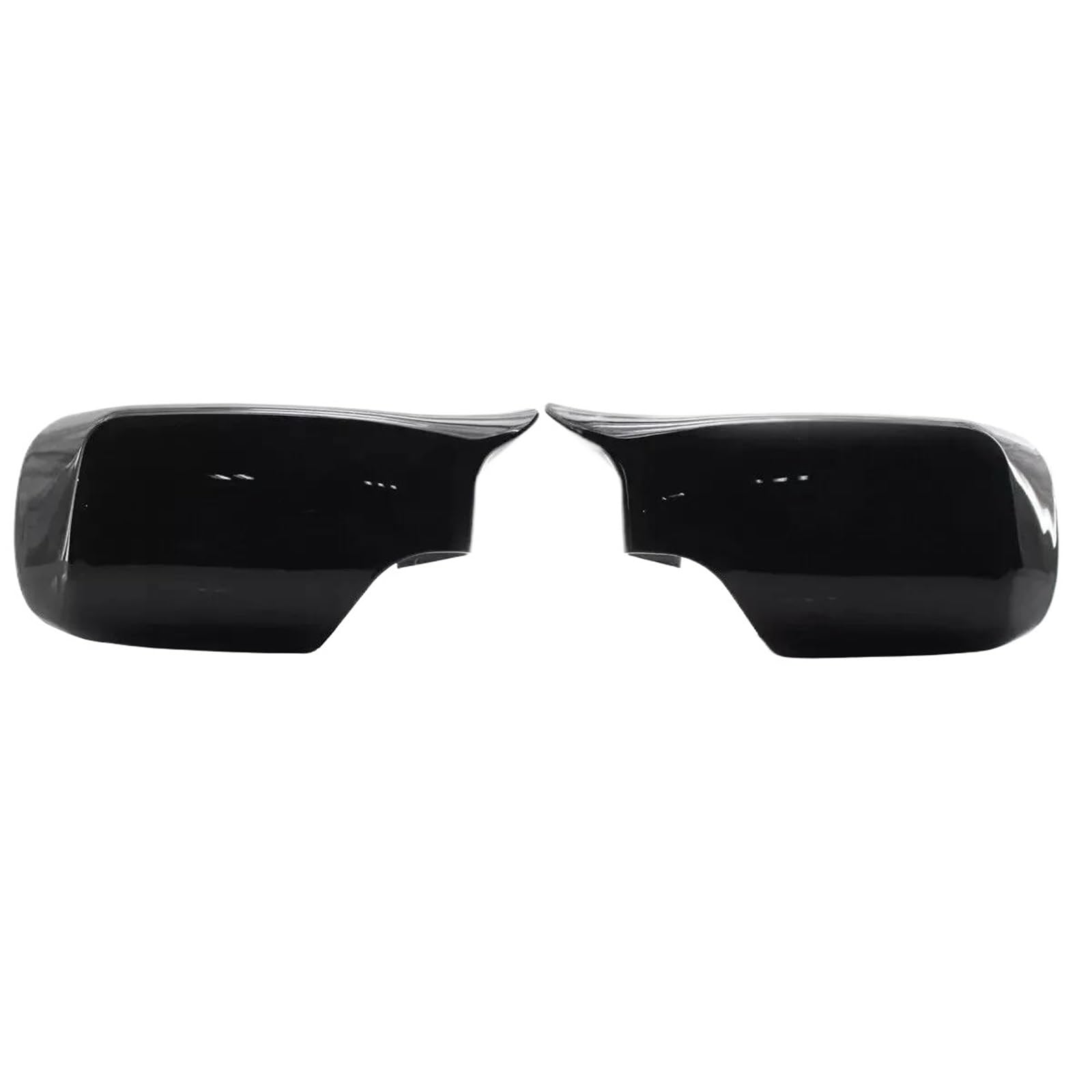 JYUTDW Auto Abdeckungen Seitenspiegel Für 3er E46 1998-2005 Für E39 1996-2003 Auto-Rückspiegel-Abdeckkappe Außenschalenverkleidung Auto-Außenspiegel-Rahmenabdeckung Spiegelabdeckungen(Black) von JYUTDW