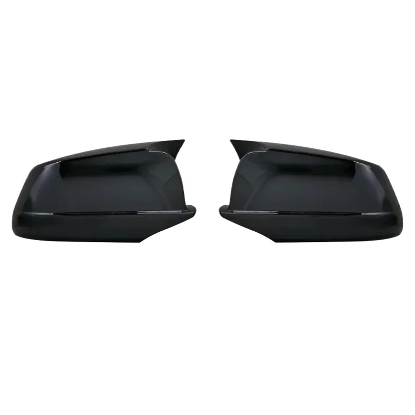 JYUTDW Auto Abdeckungen Seitenspiegel Für 5 Series F10/F11/F18 Pre-LCI 2011 2012 2013 Auto Rückspiegel Seitenspiegelkappe Heckauto-Flügelspiegelabdeckung Spiegelabdeckungen(ABS Black) von JYUTDW