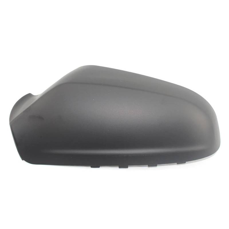 JYUTDW Auto Abdeckungen Seitenspiegel Für Vauxhall Für Astra H MK5 2004-09 Außenspiegel-Abdeckkappe Gehäuse Links (Mattschwarz) Autotür-Außenspiegelabdeckung Spiegelabdeckungen von JYUTDW